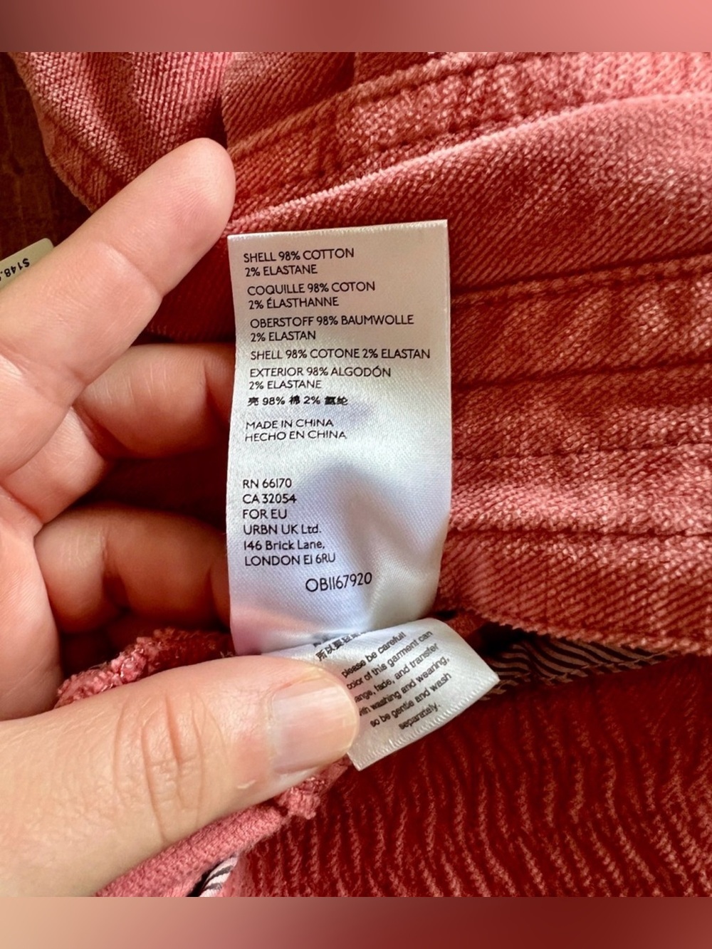 Anthropologie Kalea High-Waist Joggers - Dusty Rose, Medium - Picture 8 of 8
